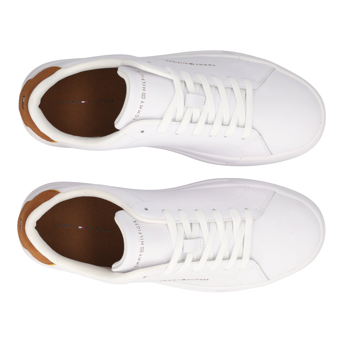 TH COURT CORE ESS LEATHER Sneakers Uomo Bianche