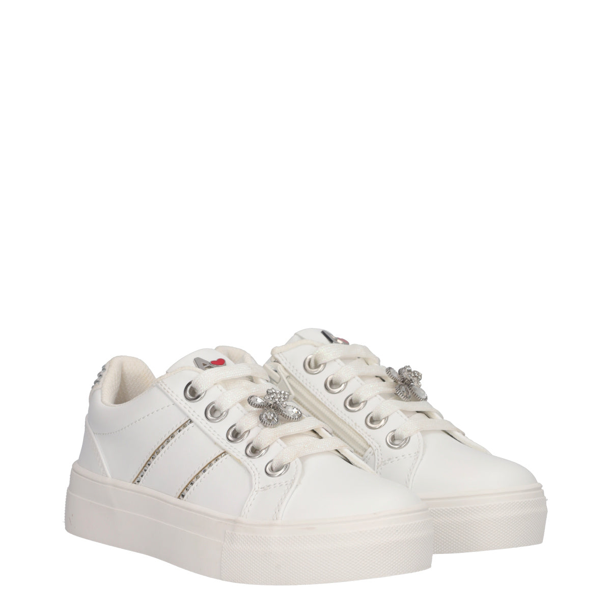 Sneakers Bambina Bianche