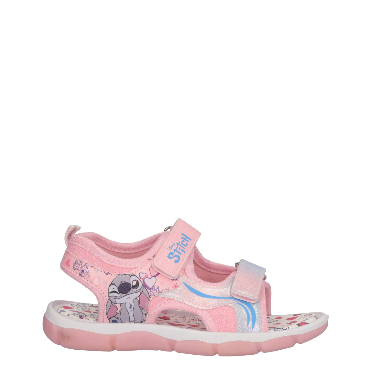 Sandali Bambina Rosa Lilo & Stitch con luci