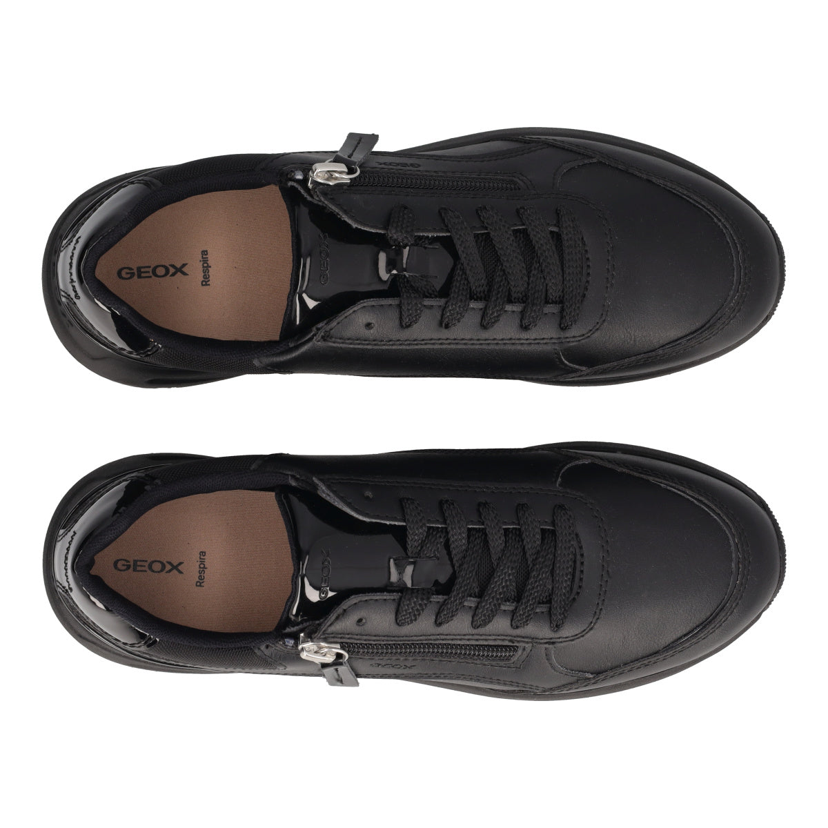 BULMYA Sneaker Donna Nere con zip