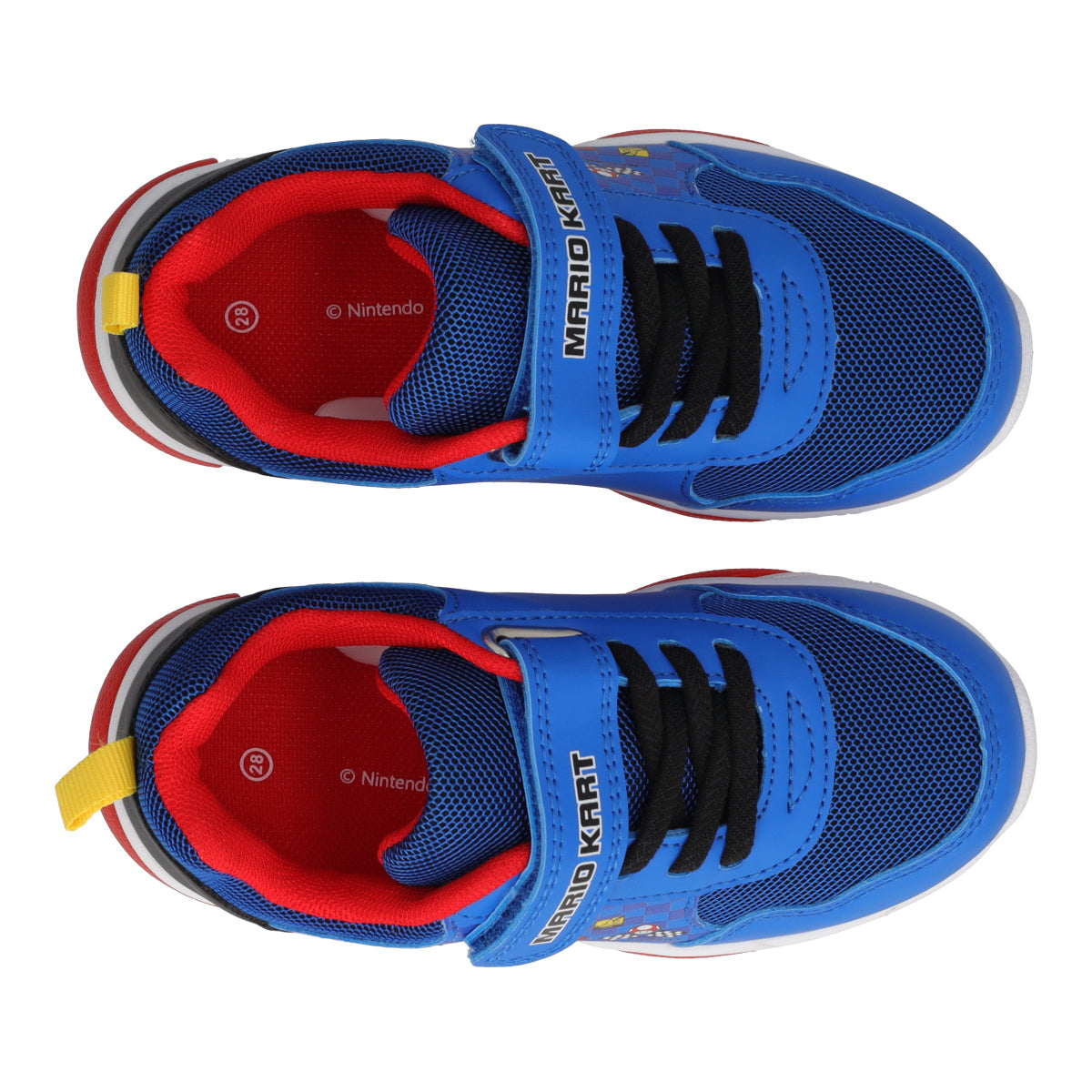Sneakers Bambino Mario Kart Blu con Luci