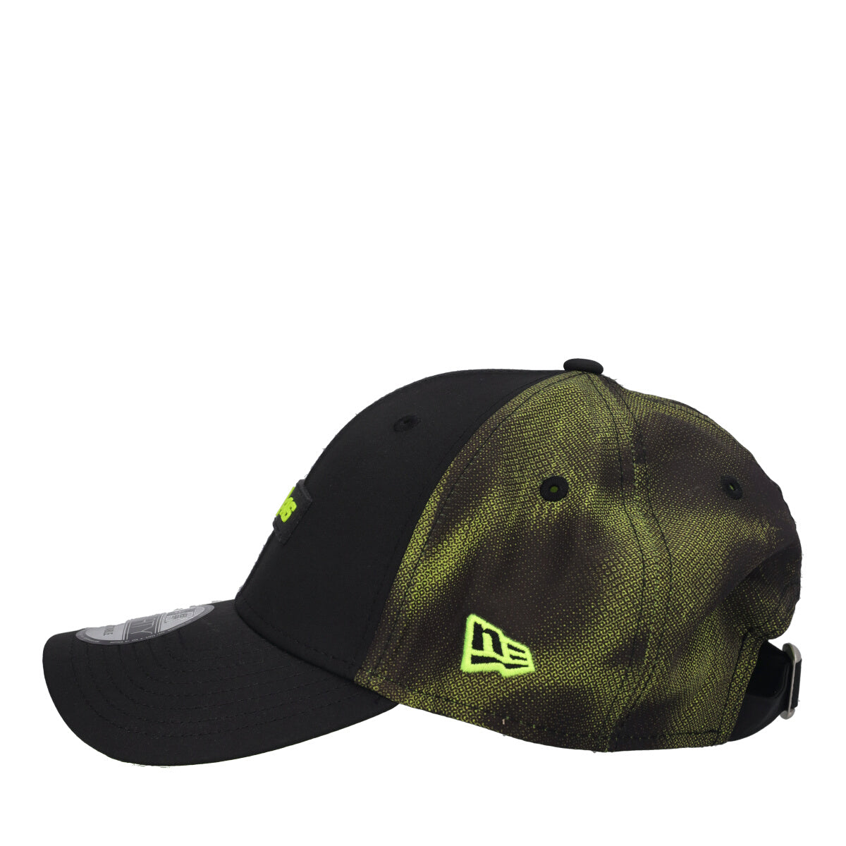 HALFTONE SUBLIMATION 9FORTY VR Cappello con Visiera Valentino Rossi Nero e Giallo