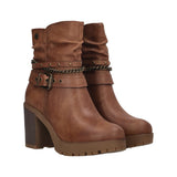 Stivaletti Donna Camel