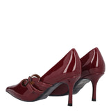 Decolletè Donna Burgundy in Vernice