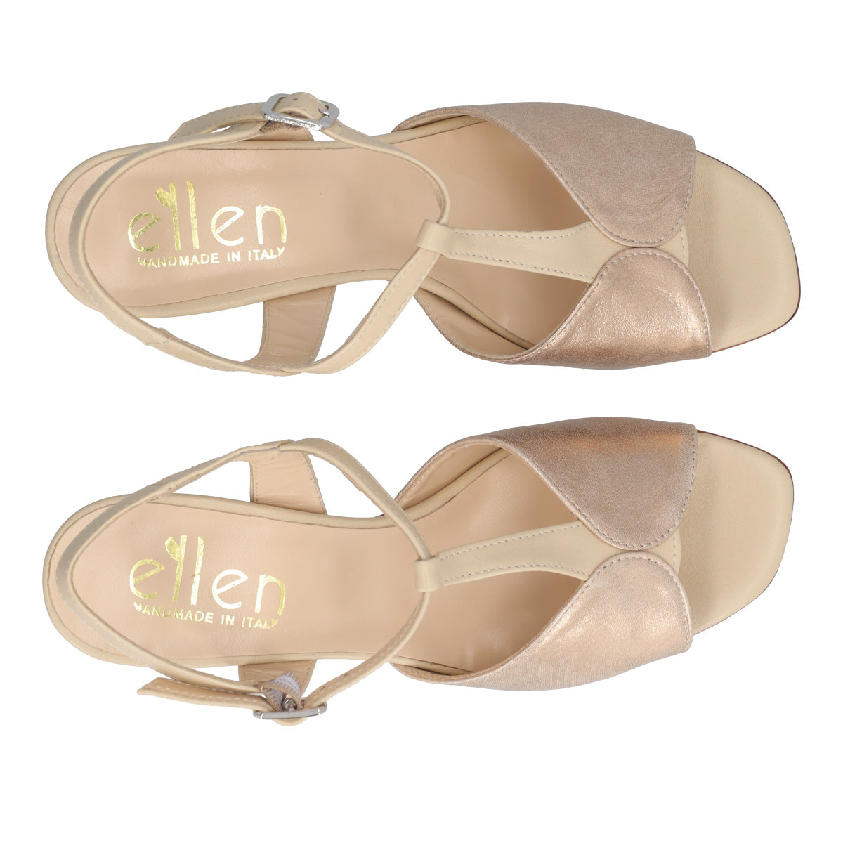Sandali con Tacco Donna in Pelle