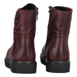 Polacchi Donna Bordeaux in Pelle