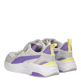 TRINITY LITE AC + PS Sneakers Bambina Grigie e Viola