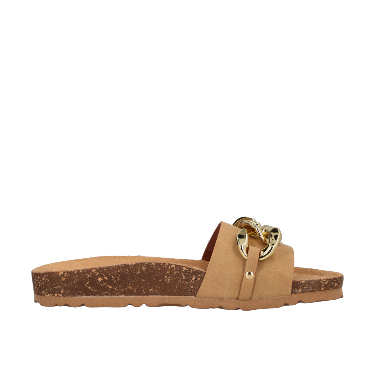 Ciabatte Donna Beige e Oro