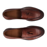 DELLAS Mocassini Uomo Marroni in Pelle