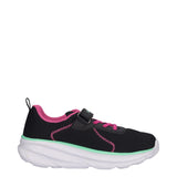 HRO J G PS Sneakers Bambina Nere e Fuxia