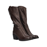 Stivale Donna Marrone