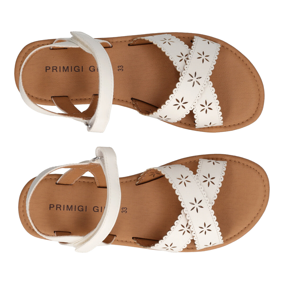 GIRL SAND ETNO Sandali Bambina Bianchi