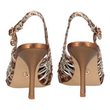 Slingback Donna Bronzo, Argento e Oro