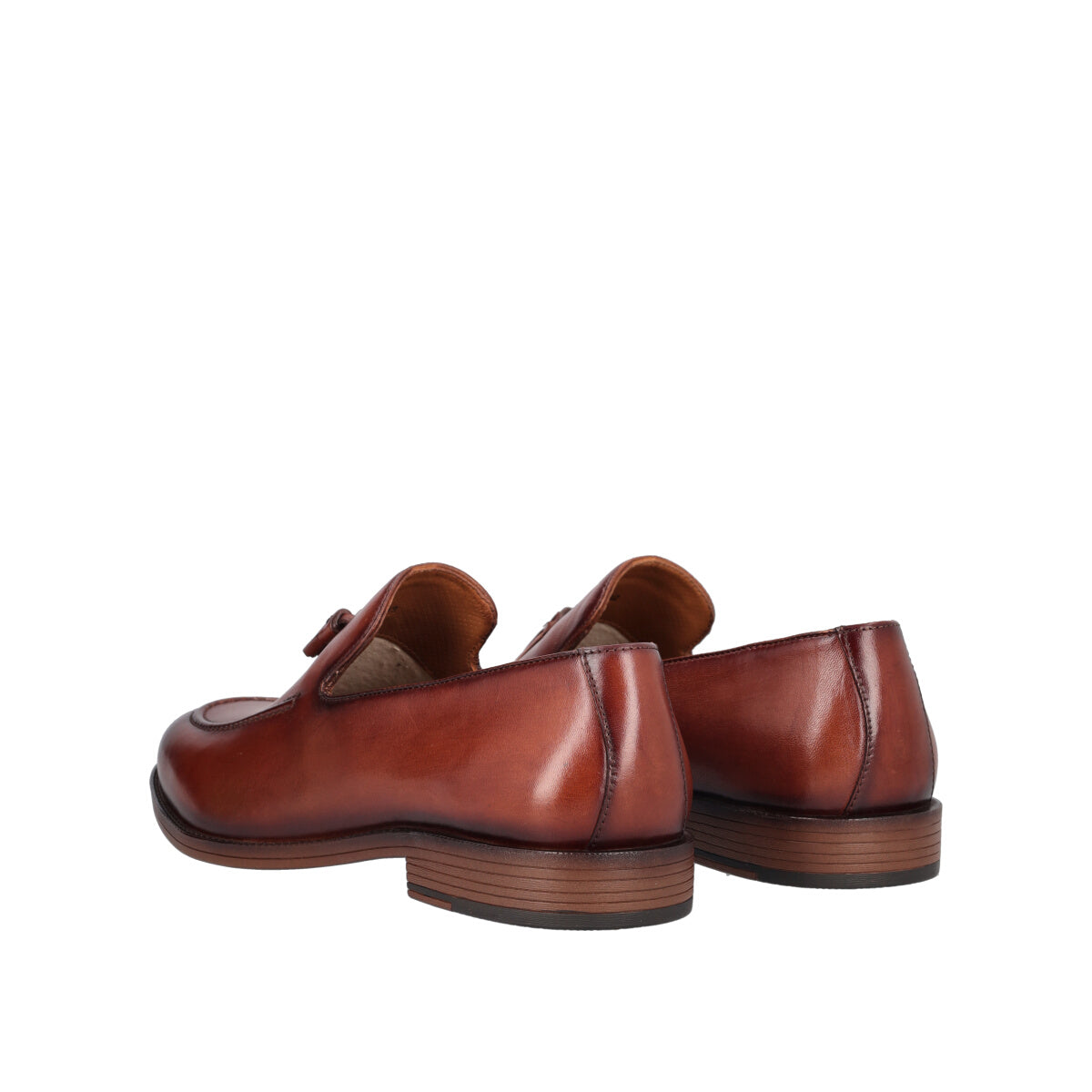 DELLAS Mocassini Uomo Marroni in Pelle