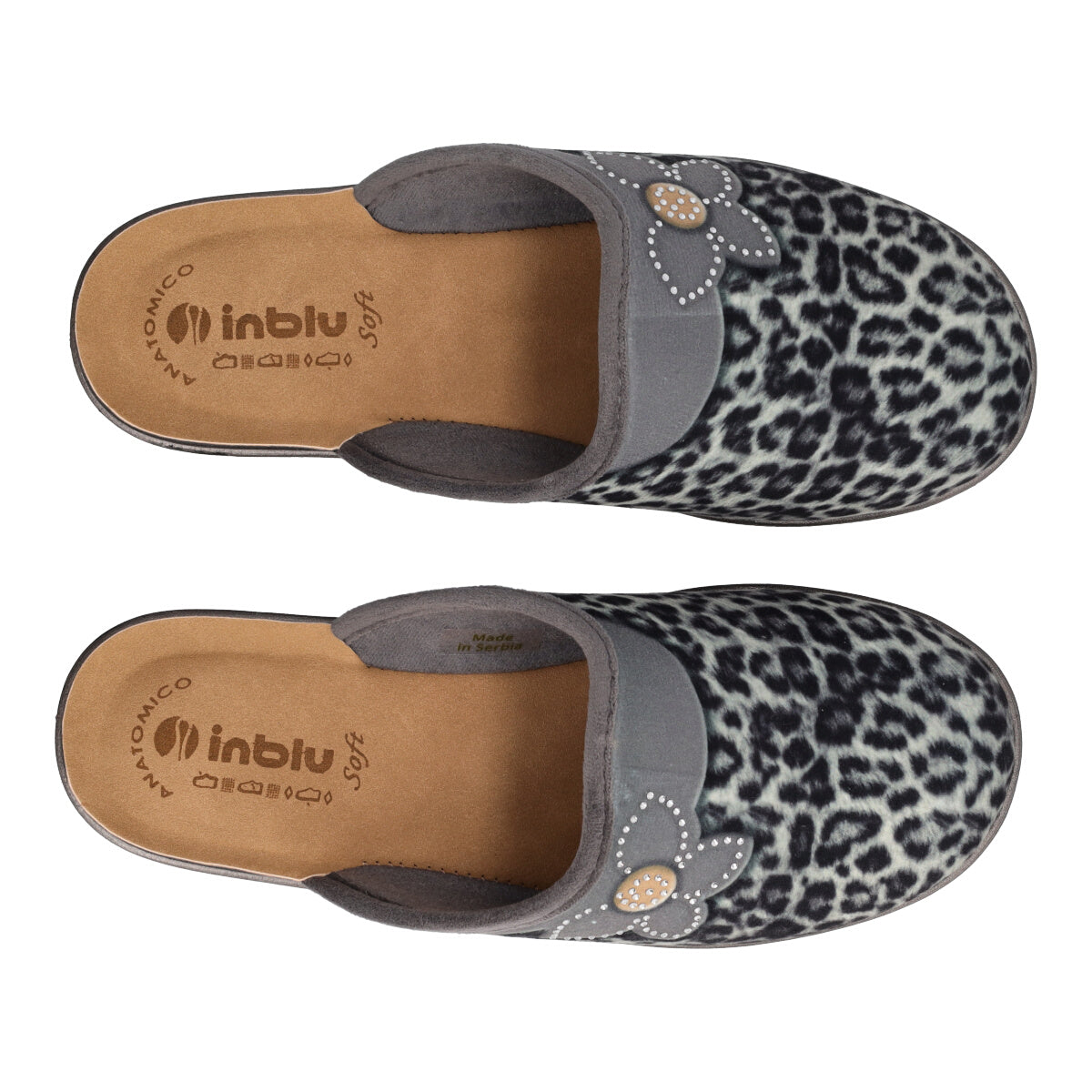 Ciabatte Casa Donna Grigie