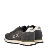 TOM SOLID Sneakers Uomo Grigie Scure