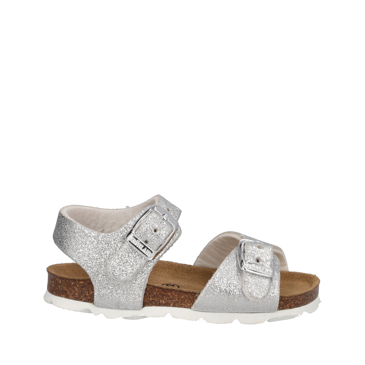 ARIA Sandali Bambina Argento Glitter