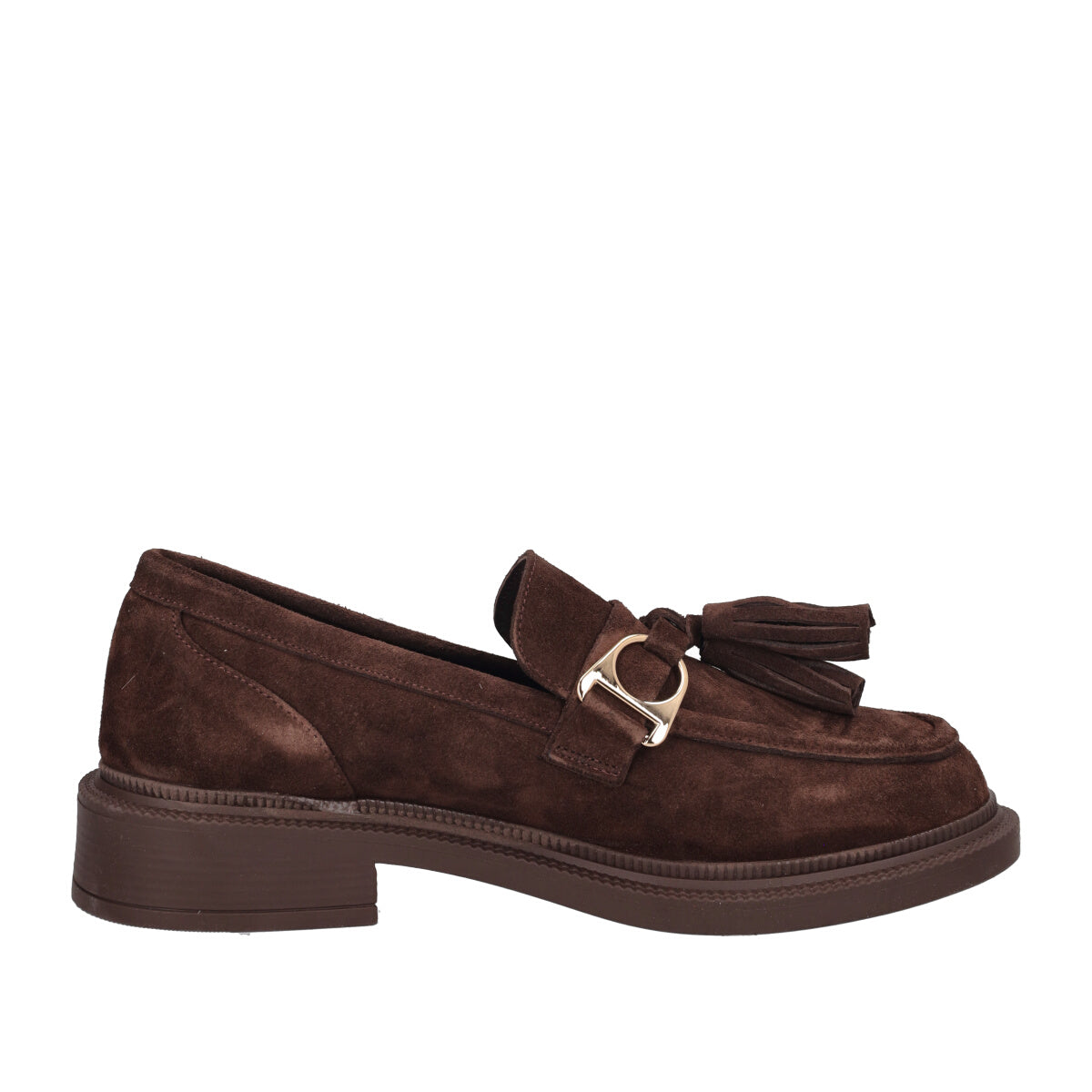 Mocassini Donna Marroni