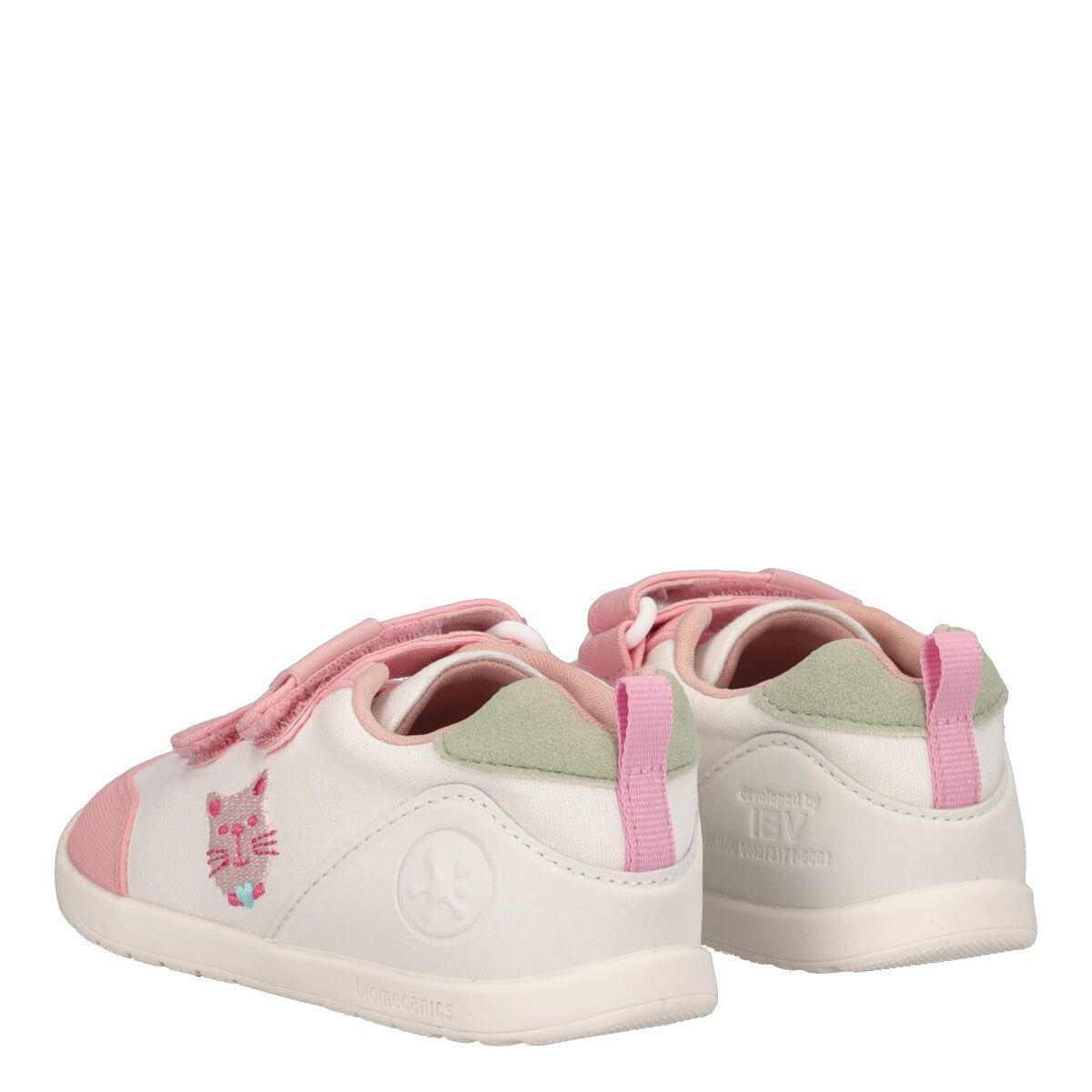 Primi Passi Bambina Bianche e Rosa Pianta Larga