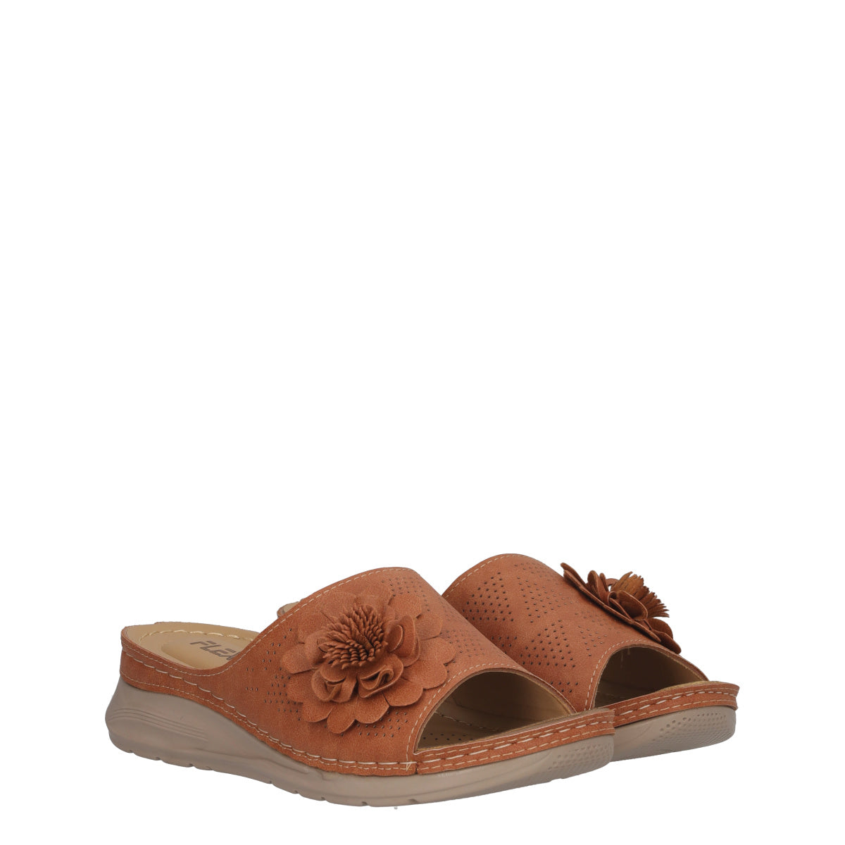 Ciabatte Donna Camel