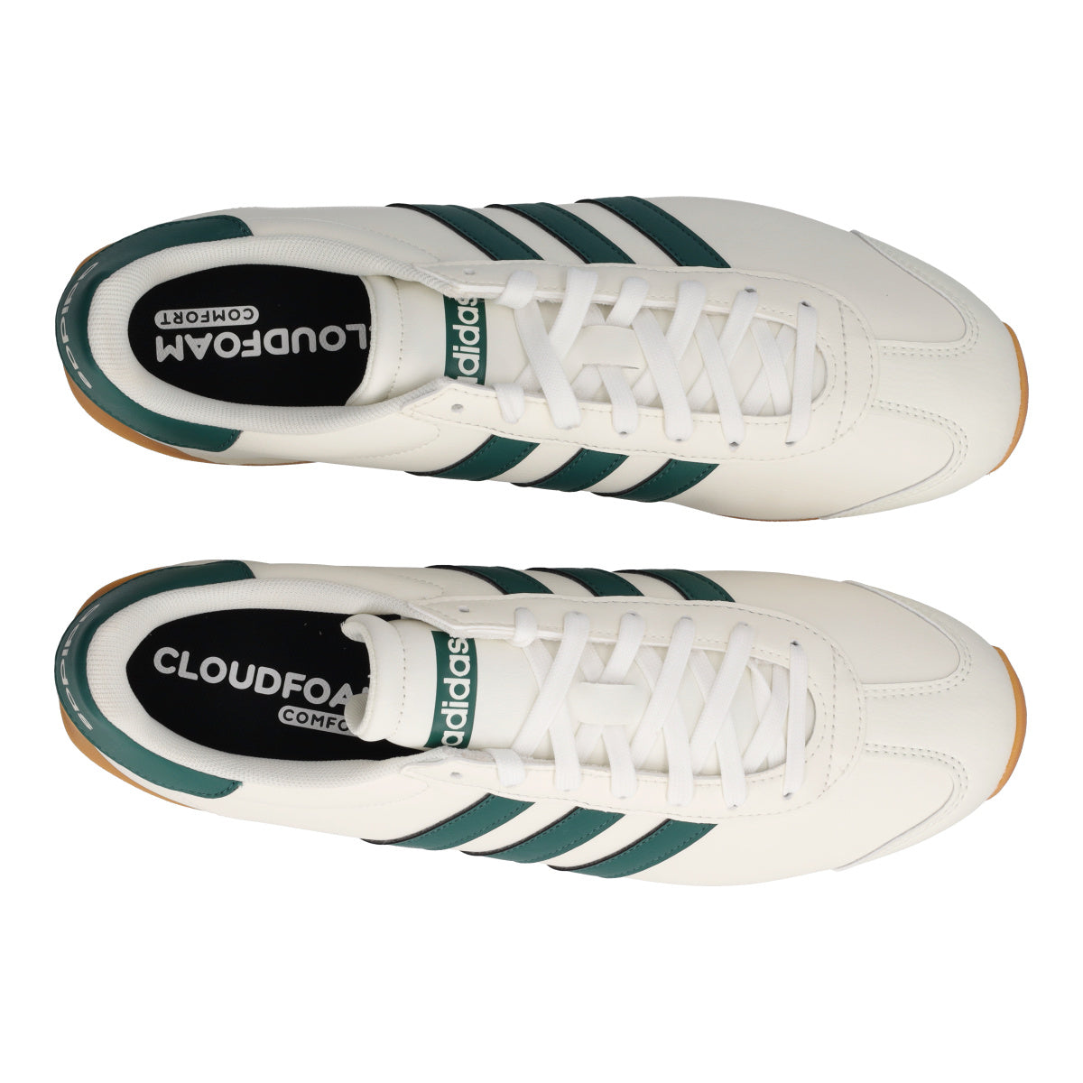 RUNVISTA Sneakers Uomo Bianche e Verdi