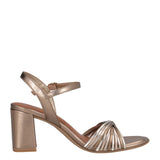Sandali con Tacco Donna Bronzo
