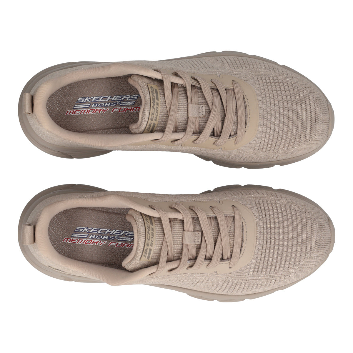 BOBS B FLEX HI Sneakers Donna Skechers beige