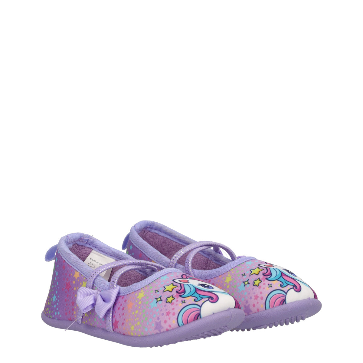 Pantofola Bambina Lilla - Unicorns