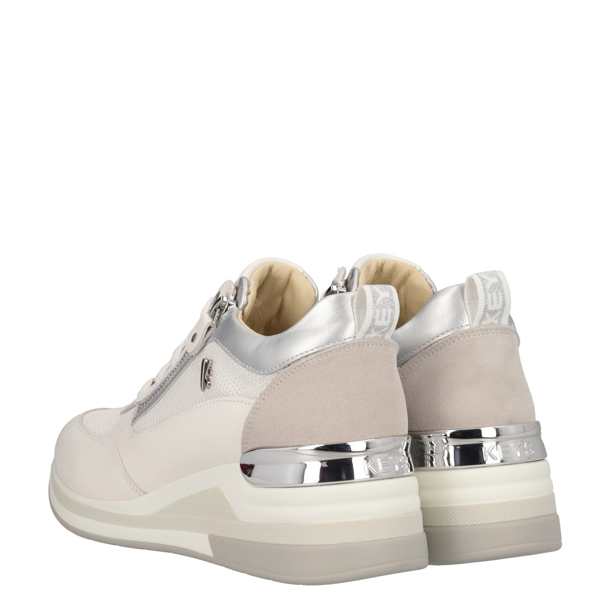 Sneakers Donna Bianche e Argento