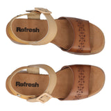 Sandali con Tacco Donna Taupe