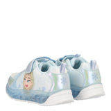 Sneakers Bambina Frozen Azzurre con Luci