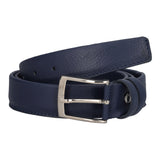 Cintura Uomo Blu Vitello