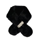 Scaldacollo pelliccia Donna Nero