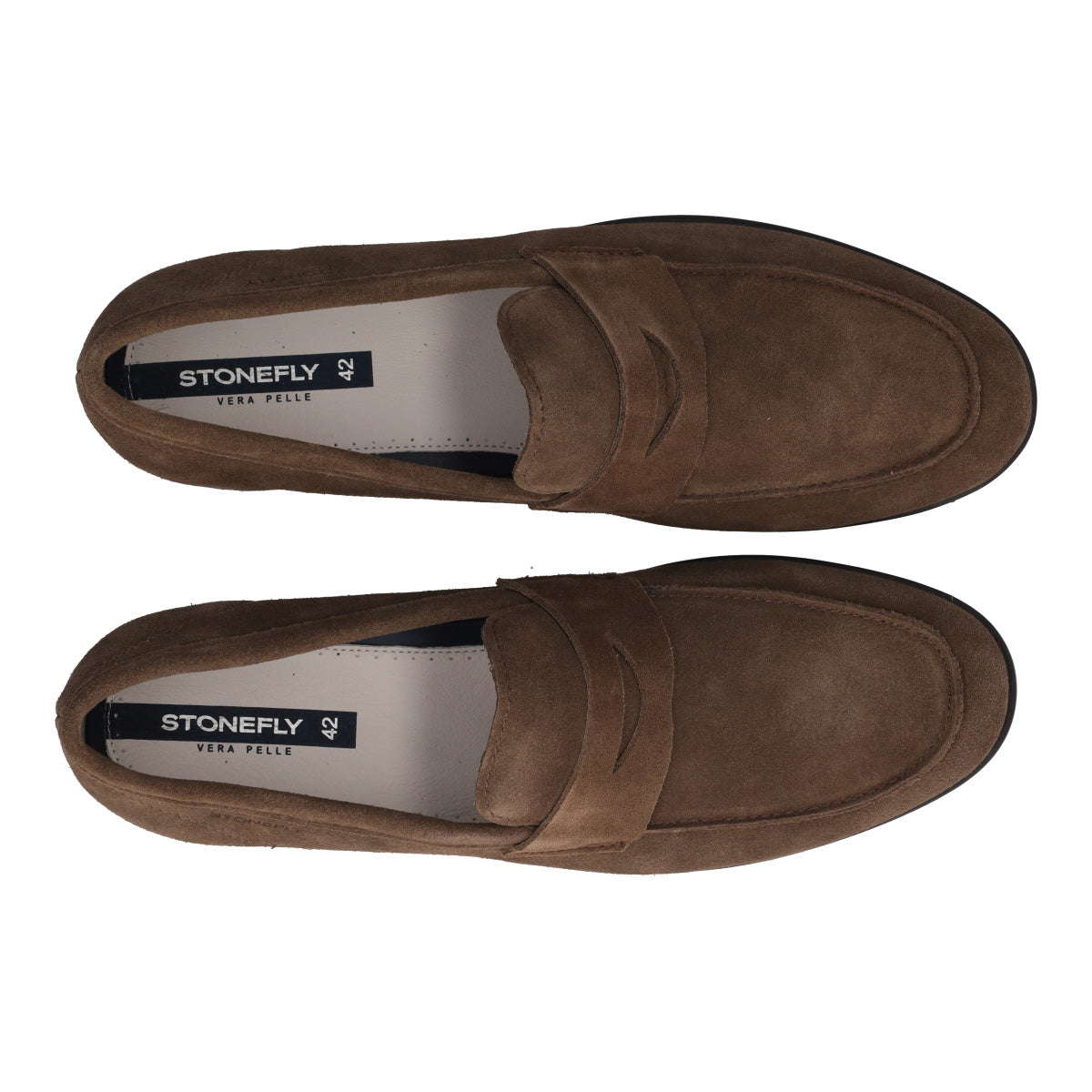STEVE 4 Mocassini Uomo Marroni