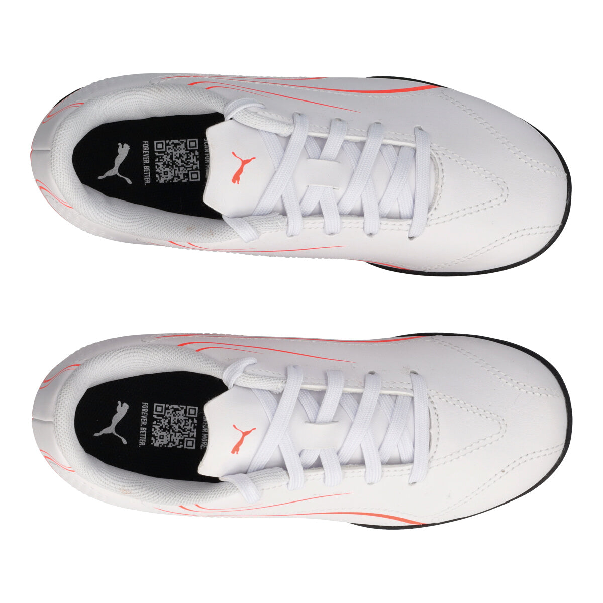 VITORIA TT JR - Scarpe da Calcio Ragazzi Bianche