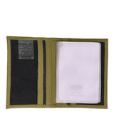 Porta carte Uomo Verde in Pelle