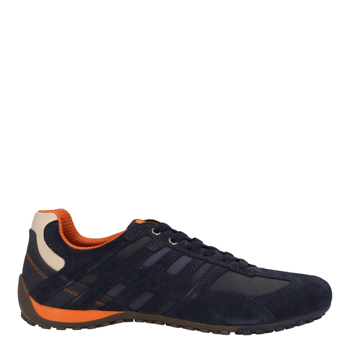 SNAKE Sneaker uomo in camoscio blu