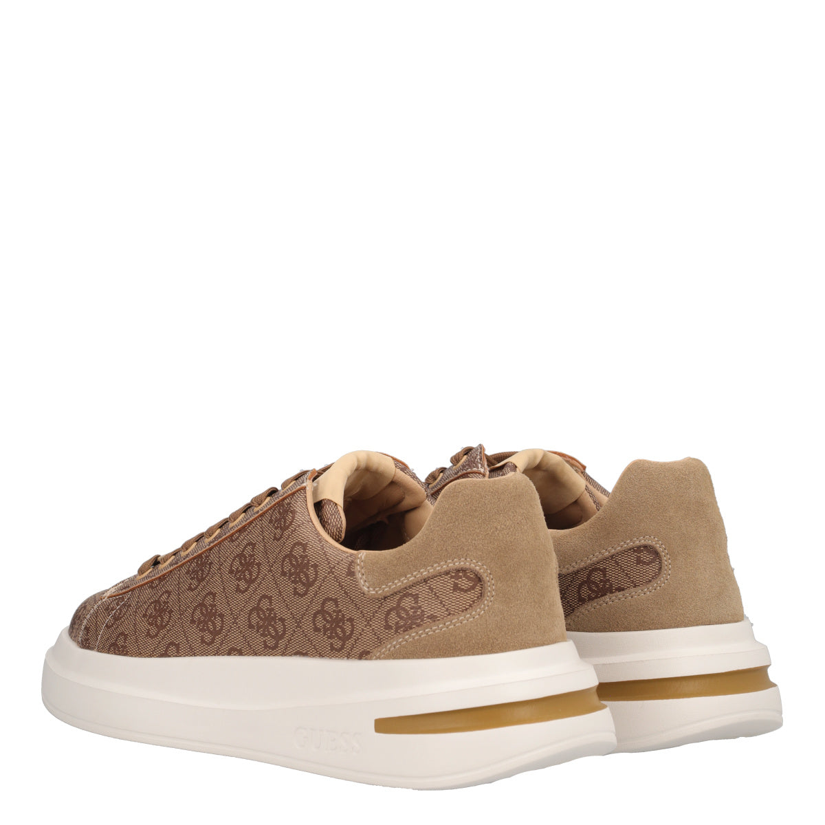 ELBA Sneakers Uomo Beige e Marroni