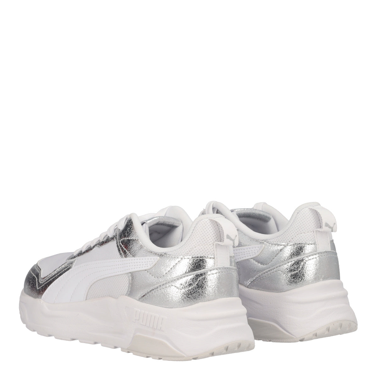 TRINITY 2 LT METALLIC Sneakers Donna Bianche e Argento