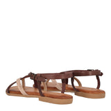 Sandali Infradito Donna Marrone