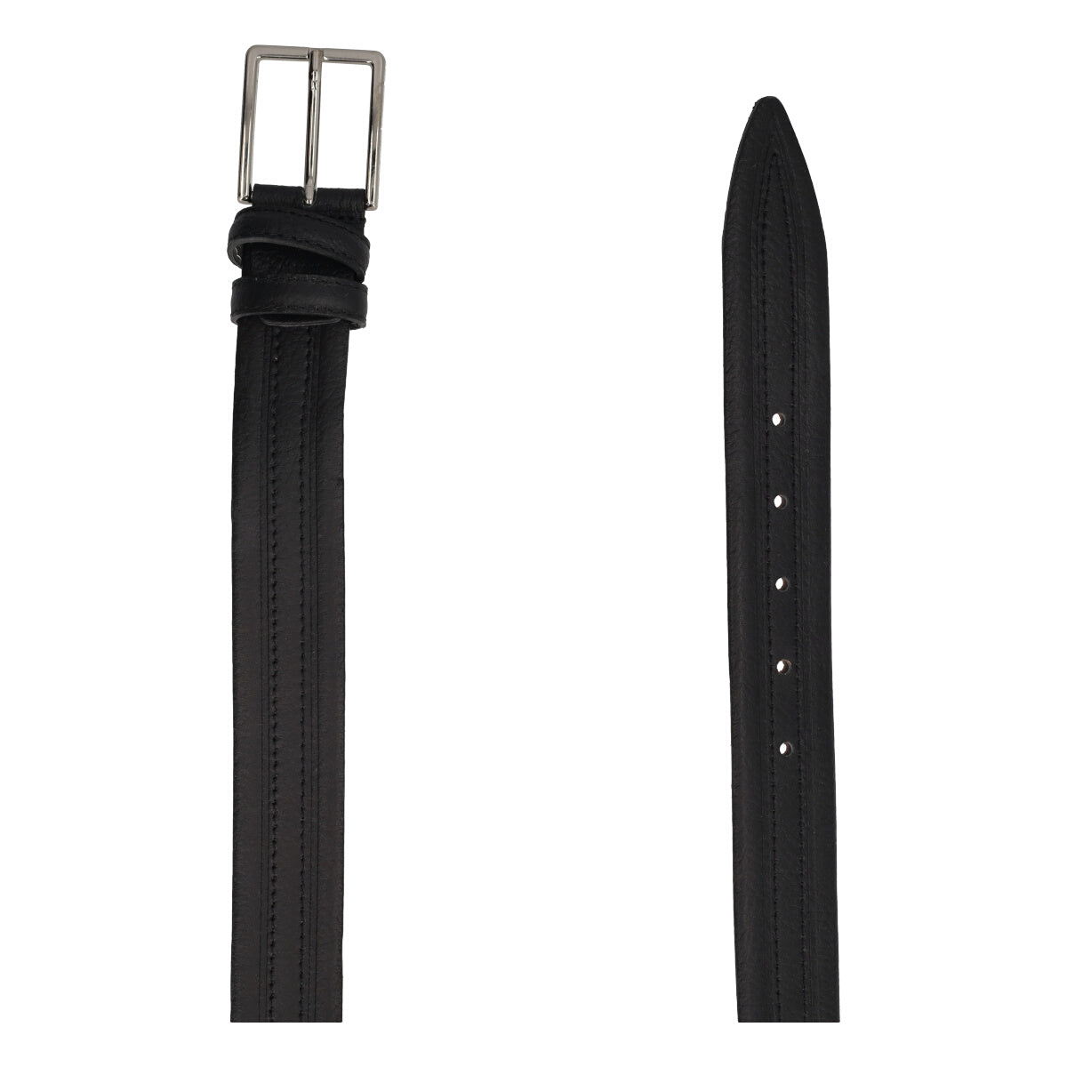 Cintura Uomo Nera Vitello