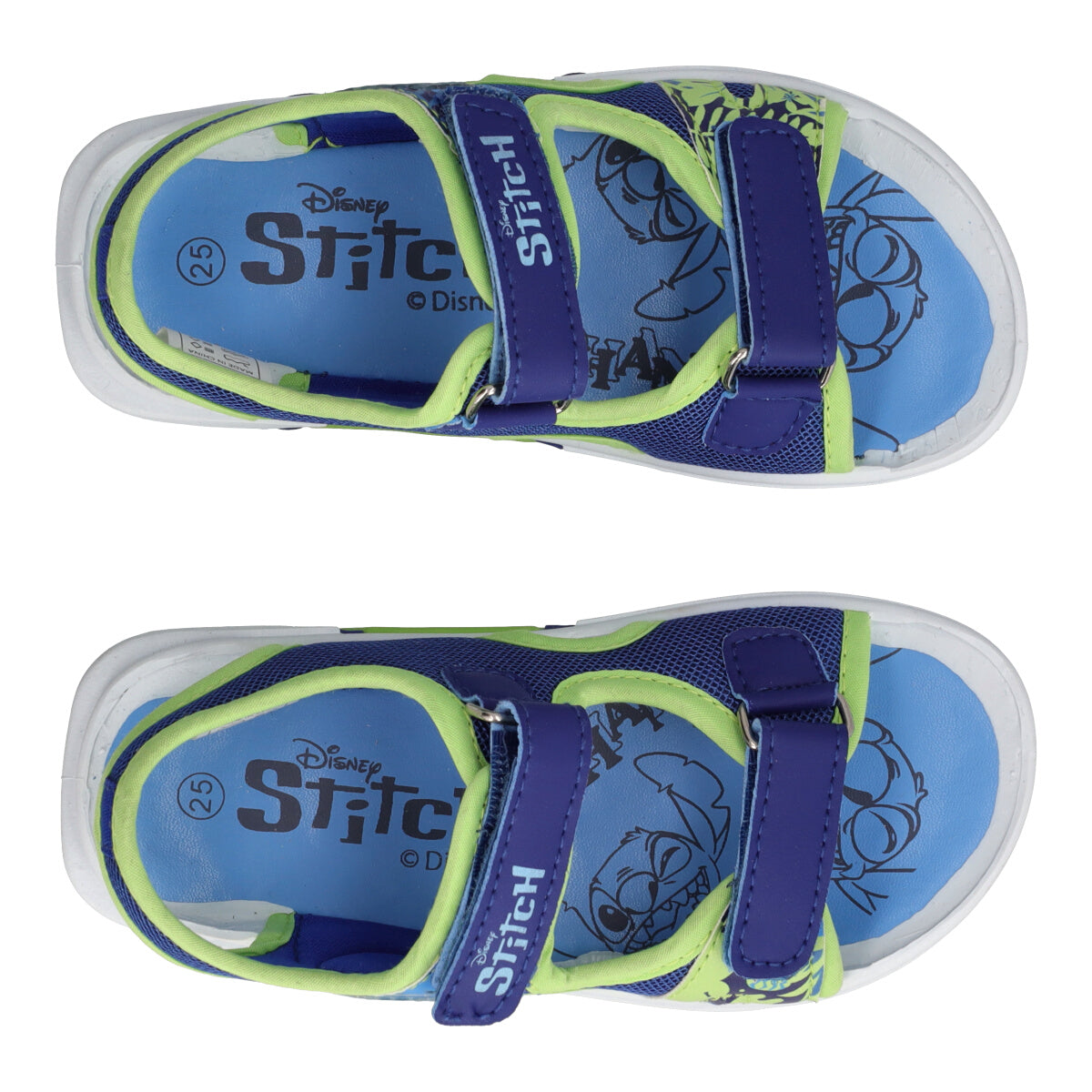 Sandalo Bambino Stitch con doppio strappo