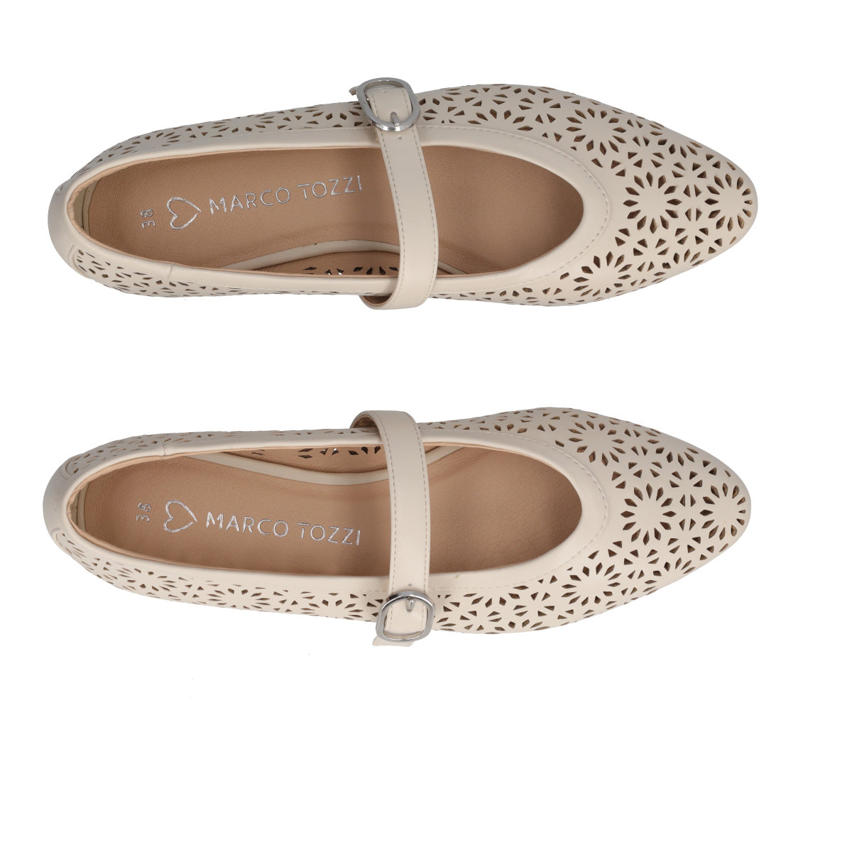 Ballerine Donna Crema