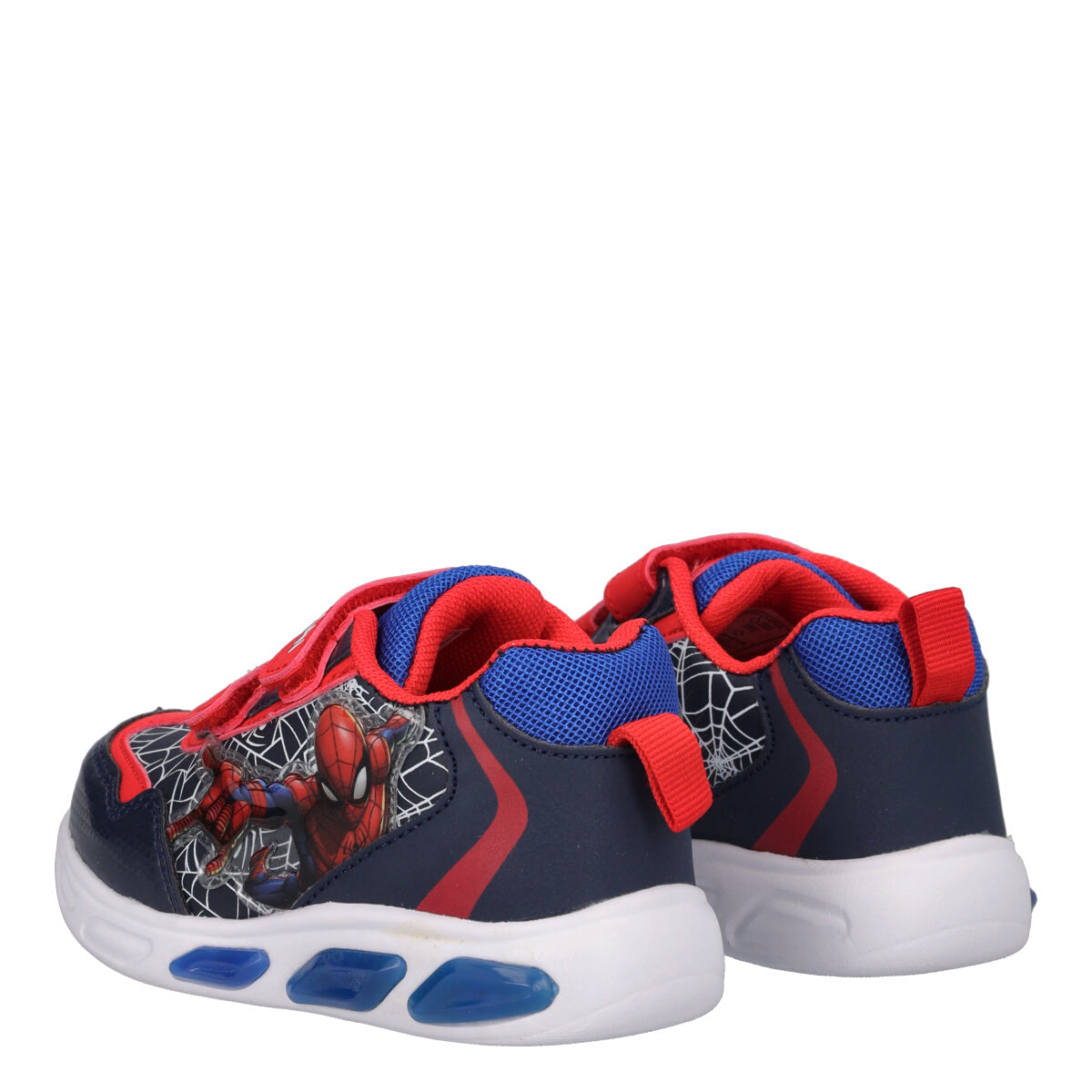 Sneakers Bambino Blu e Rosse Spider-Man con Luci