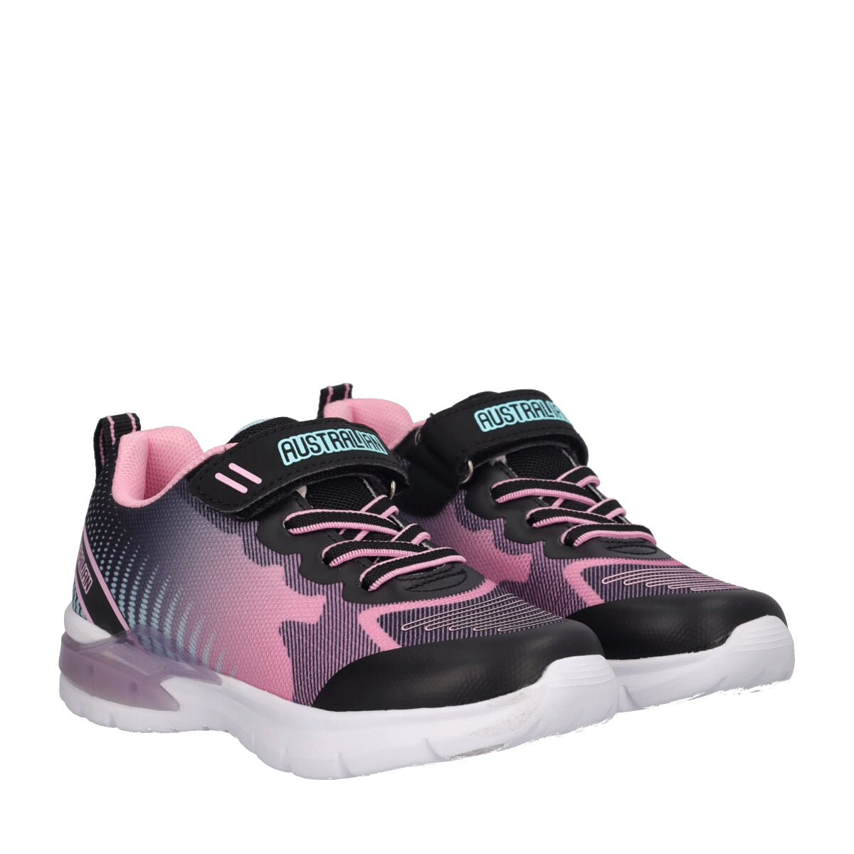 FLASH II TD Sneakers Bambina Rosa e Nere