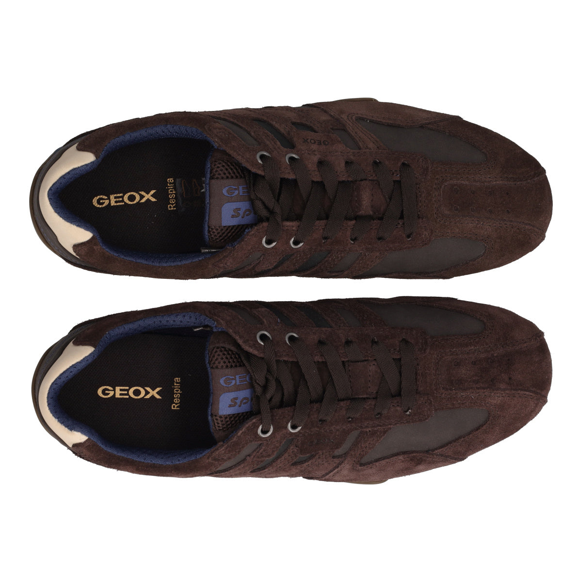 SNAKE Sneaker uomo in camoscio marrone