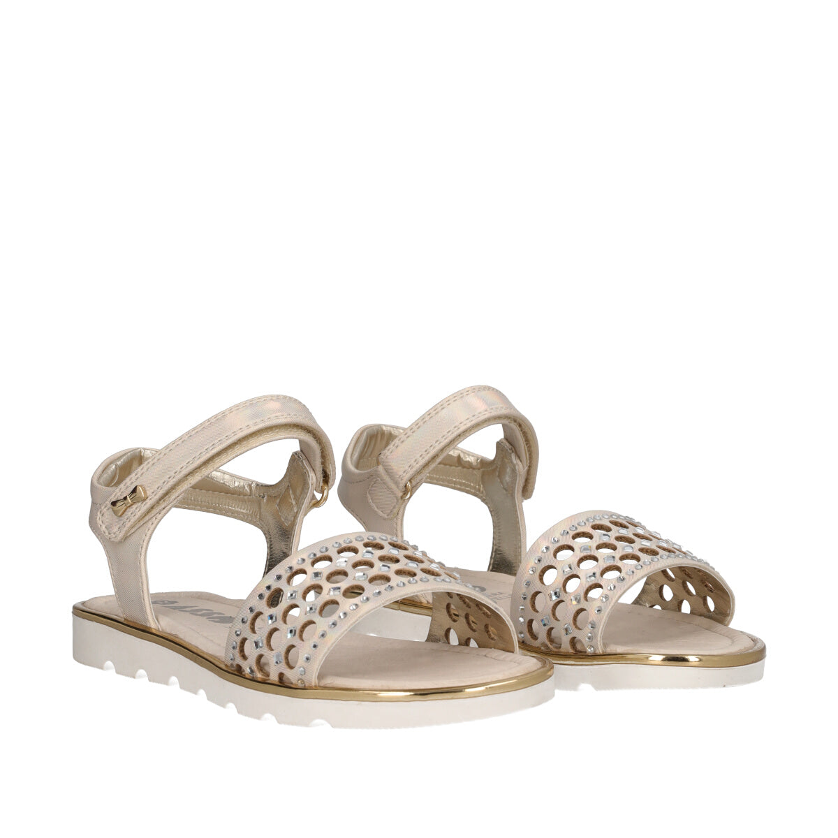 Sandali Bambine Rosa Cipria