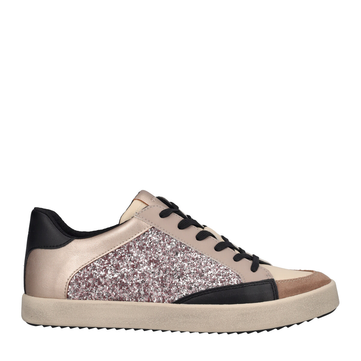 BLOMIEE Sneakers Donna Beige e Glitter