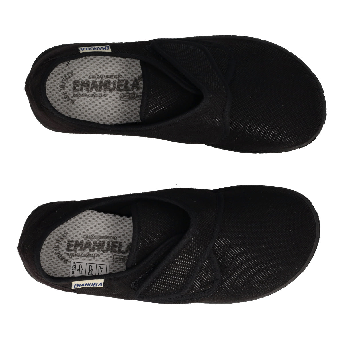 Pantofole Donna Nere