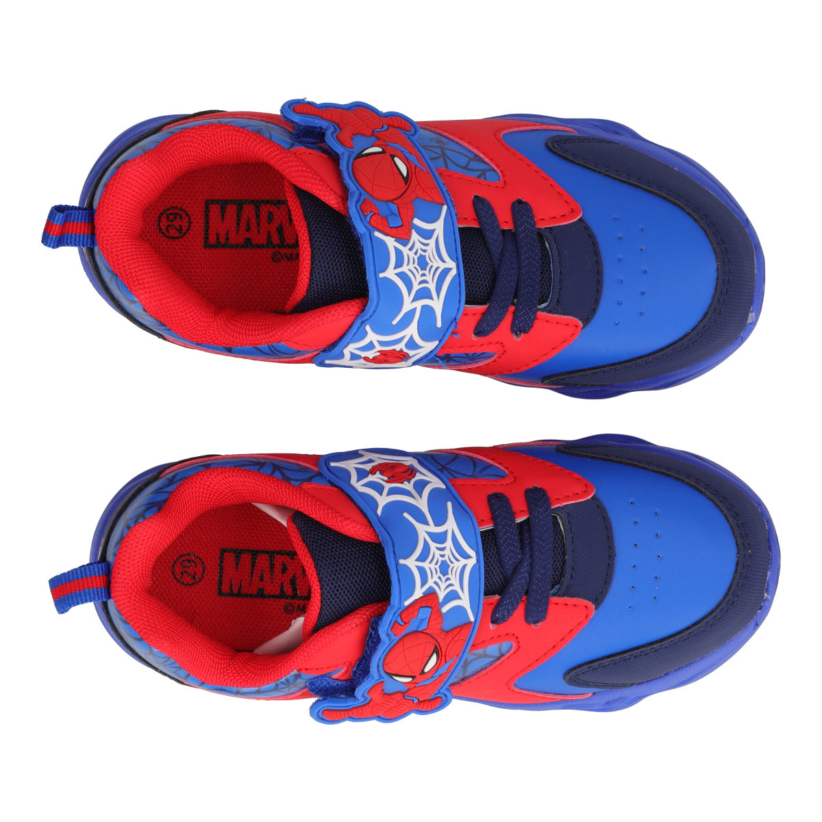 Sneakers Bambini Rosse e Blu - Spiderman con Luci